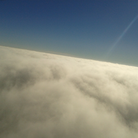 2260m - le ballon sort des nuages!